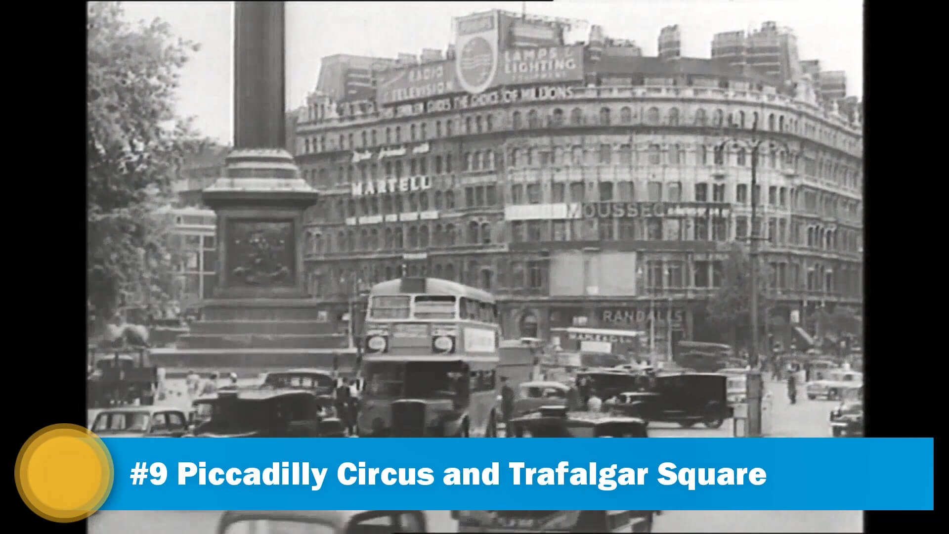 Top Places in London Piccadilly Circus and Trafalgar Square